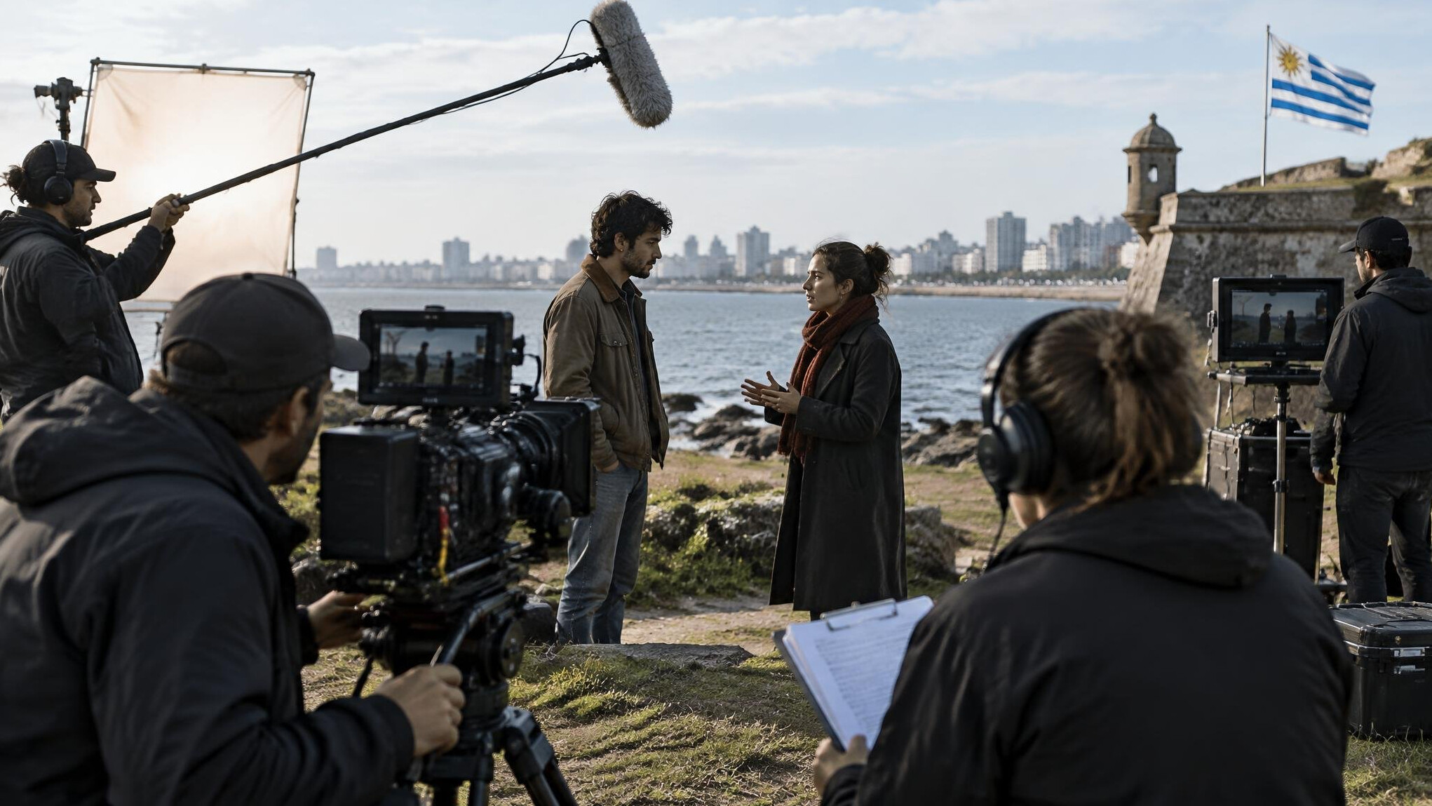uruguayan film set behind scenes